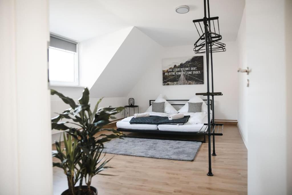 Modernes Apartment Schwarzenfeld Exteriör bild